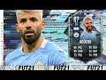 87 FLASHBACK AGUERO PLAYER REVIEW! FIFA 21 Ultimate Team