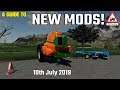 A GUIDE TO... NEW MODS! 10th July 2019, Farming Simulator 19, PS4, Assistance!