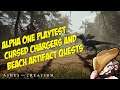 Ashes Of Creation Alpha One Playtest Cursed Chargers And Beach Artifact Quests