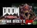 Doom Eternal's Nightmare Difficulty Is INSANE!