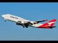 FS2020 - Qantas 747-8i Landing at Sydney Airport