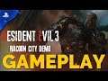 ¡GAMEPLAY RESIDENT EVIL 3 REMAKE RACOON CITY DEMO! -NO COMMENTARY-CAPCOM-RE:3-PS4