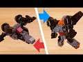 How to build mini LEGO spacecraft transformer robot - Hyper B