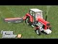 Koszenie trawy i wywrotka ciągnikiem - Farming Simulator 19 # 17