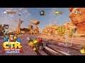 Let's Play Crash Team Racing Nitro-Fueled | Adventure Mode: Part 9 - Dingo Canyon [Trophy Race]