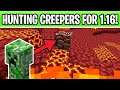 Minecraft Hunting Creepers For The 1.16 Nether Update! Chill Stream