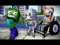 Monster School Poor Skeleton Family   Mother Can't Walk   Sad Story   Minecraft Animation
