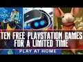 TEN Free PlayStation Games Available Now