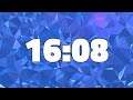 16 MINUTES AND 8 SECONDS TIMER COUNTDOWN [968 seconds - 16:08]