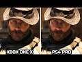 CALL OF DUTY MODERN WARFARE | Xbox One X VS PS4 Pro | 4K Gameplay Comparison