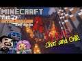 CHAT AND CHILL Working on The Nether Fortress : LIVE from the Inter Realms SMP Server!