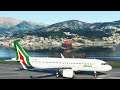 Flight Simulator 2020 | BEAUTIFUL A320 flight to Genoa Airport in 4K