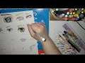 How to Draw Beautiful Eyes & More Easy to Draw Speed Drawing With Intro