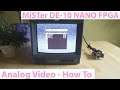 MiSTer FPGA Analog Video Guide and Setup Tutorial - VGA, PVM's and Component Video
