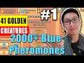 Pocket Ants 2000 Blue Pheromones 40+ Golden Creatures (PART 1)