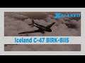 Reykjavík Airport (BIRK) - Ísafjörður Airport (BIIS) | VSkyLabs C-47 | X-Plane 11