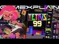 Tetris 99's Splatoon Theme Gameplay Trailer (5th Maximus Cup)