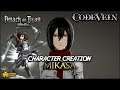 Code Vein - Mikasa Character Creation (Attack on Titan)
