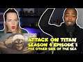 Couple Reacts To Attack on Titan Season 4 Episode 1 The Other Side of the Sea - Jane and JV Reaction