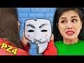 FACE REVEAL of HACKER GIRL REGINA PZ4 - Unmasking Spy Ninja Challenge