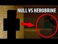 GECE 3'te MİNECRAFT NULL HEROBRİNE ÇAĞIRDI ! (Yardım Edin)