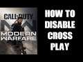 How To Turn Off & Disable COD Warzone Cross Platform Play PS4 Xbox One To Avoid PC Cheaters Hackers
