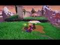 Spyro 3 Year of the Dragon - Charmed Ridge - Last JUMP on mushroom puzzle