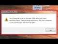 Windows Media Not Working | Computer Is Set to the year Witch will cause Player to Stop Responding