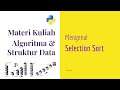 Algoritma Pemrograman 04 | Selection Sort | Kuliah Online