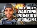 Call of Duty: Warzone - PRIMEIRA VITÓRIA com o SQUAD de 4, NOVA temporada