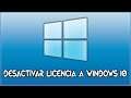 desactivar licencia windows 10