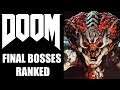 DOOM Series - Ranking All Final Bosses From WORST TO BEST