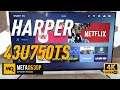 HARPER 43U750TS обзор. 43 дюймовый 4К телевизор