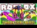 How to get the THREE HIDDEN SECRET PRIZES IN MAD CITY | Roblox