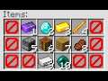 Minecraft, But I Only Used 10 Items..