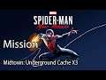 Marvel's Spider Man Miles Morales Mission Midtown: Underground Cache X3