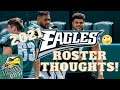 My THOUGHTS On The Eagles 2021 Roster!