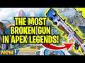 THE MOST *BROKEN* GUN IN APEX LEGENDS! (GIBRALTAR SPITFIRE APEX LEGENDS GAMEPLAY)