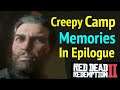 Creepy Camp Memories in Epilogue of Red Dead Redemption 2 (RDR2): Voice Flashbacks at Old Campsites