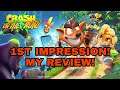 Crash Bandicoot: On the Run!: 1ST IMPRESSIONS! MY REVIEW!