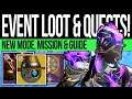 Destiny 2 | SOLSTICE EVENT QUEST! New REWARDS! Mission, Statue Vendor & Activity Reset (11th August)