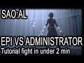 Epi vs Administrator【SAOAL】Sword Art Online: Alicization Lycoris