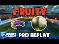 fruity Pro Ranked 2v2 POV #105 - Rocket League Replays