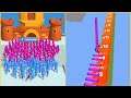 Join Clash 3D Vs Stair Run : Gameplay Walkthrough Part 1 - Level 1-9999 All Level (iOS, Android)