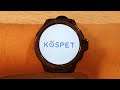 KOSPET Prime S Smartwatch Android 9.1 Dual Chips 1GB+16GB 1050mAh 1.6 Inch 400x400 8MP+5MP Cameras ⌚