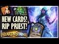 NEW CARDS! DID BLIZZ KILL PRIEST?! RIP Mind Blast & Vanish - Rise of Shadows Hearthstone