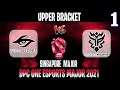 Secret vs Thunder Game 1 | Bo3 | Upper Bracket ONE Esports Singapore Major DPC 2021