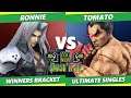 Smash It Up 10 - Ronnie (Sephiroth) Vs. Tomato (Kazuya) - SSBU Ultimate Tournament