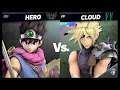 Super Smash Bros Ultimate Amiibo Fights   Request #6085 Hero vs Cloud