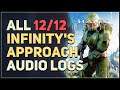 All 12 Infinity's Approach UNSC Audio Logs Halo Infinite